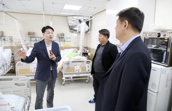 대구 북구의회의원 의료법인 인덕의료재단 방문 견학