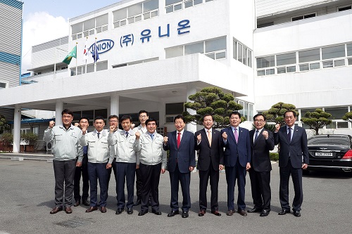 전자부품 전문기업 ㈜유니온 방문