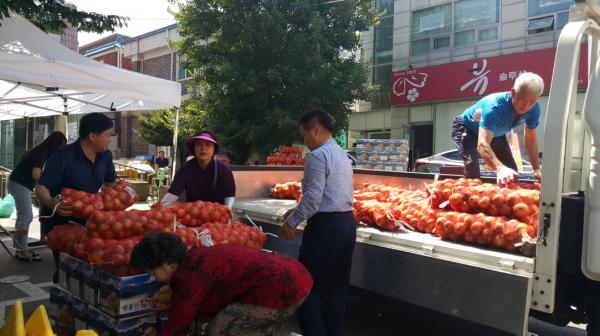 간석1동“자매결연지 농산물 직거래 앞장서”