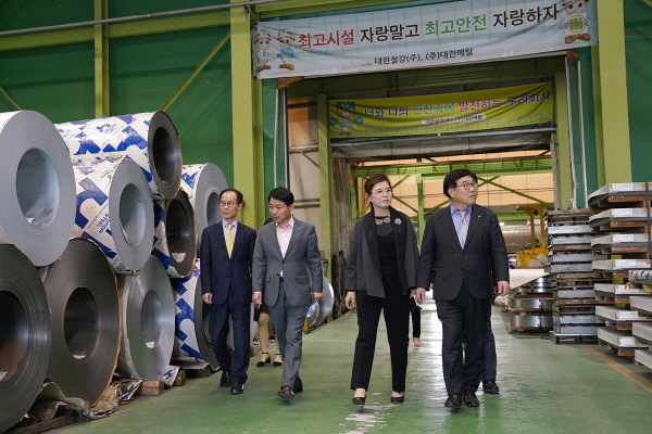 신동헌 시장, 2019년 기업현장 방문