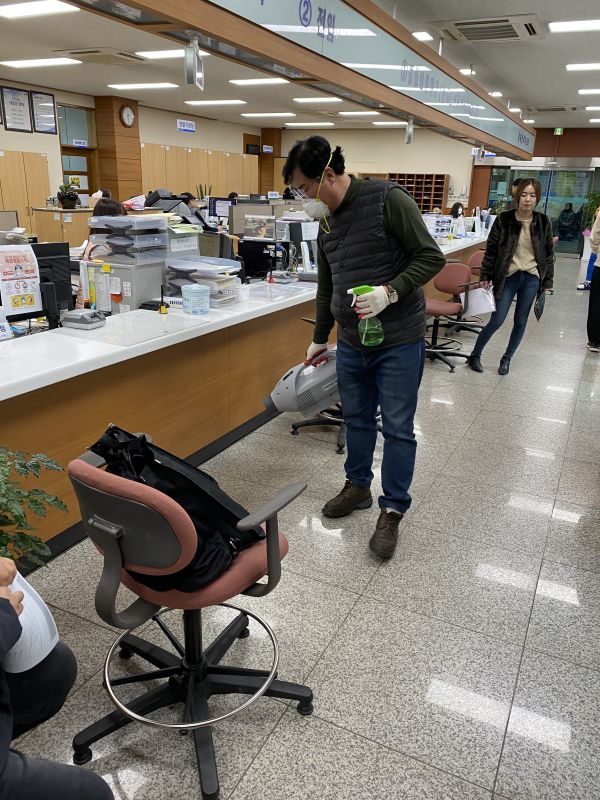 평택시 안중읍 관내 방역 봉사활동