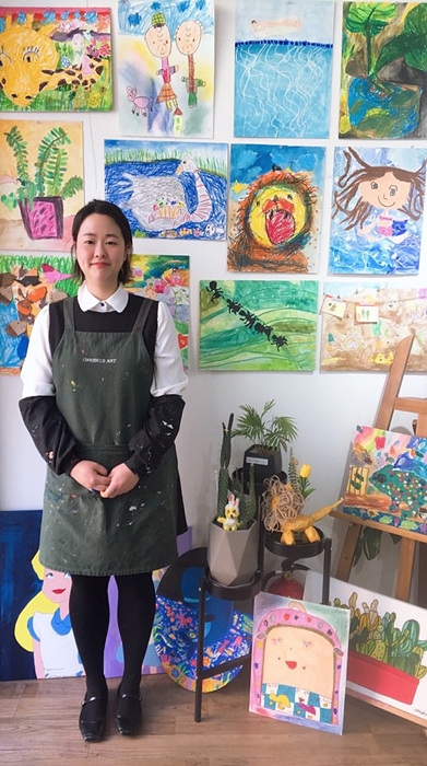 세종 미술학원 그리니아트미술교습소 하가영 대표, 미술 활동을 통해 아이들이 자신의 생각과 느낌을 자유롭게 표현할 수 있게 돕고 있습니다.