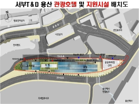 서부티엔디, 용산 관광버스터미널 특급 관광호텔로 개발