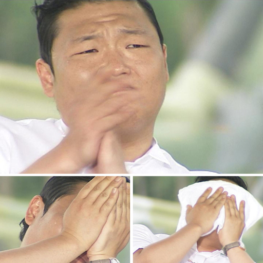 싸이 폭풍 눈물, ‘슈스케 4’ 예선 현장서 감동 오열