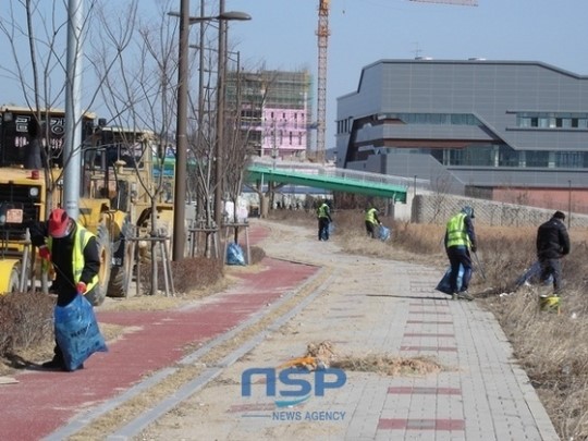 나주시, 혁신도시 환경정비활동 실시