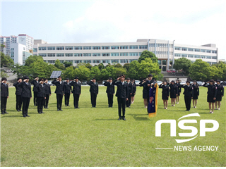 순천 청암대학교, 전문사관과 부사관 16명 임관