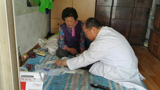 경북도, 방문약손사업으로 노인복지 전개