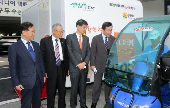  전남도, 시니어 택배 사업 나선다 