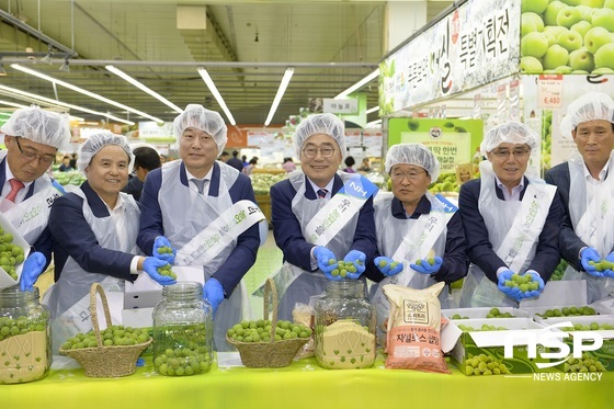  순천시, 순천농협과  서울서 순천매실 소비촉진 마케팅 추진 