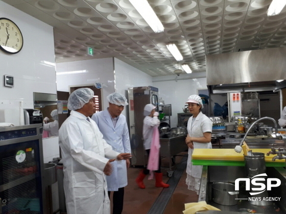  경산교육지원청, 식중독 예방 위한 학교 급식 시설 점검 