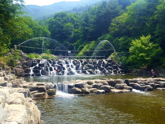  경기도 산림환경연구소, 축령산자연휴양림 내 야외 물놀이장 개장 