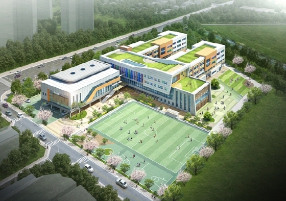  경기도교육청, 화성 송산1고 신축 설계공모 당선작 발표 