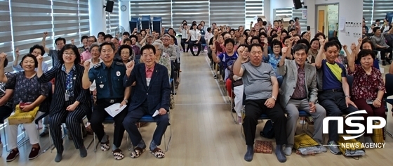  ‘서다-보다-걷다’…대구 서부서, 내당노인복지관 교통안전 교육 