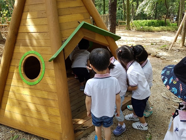  안양시, 관양동 관악산자락 유아숲체험원 준공 