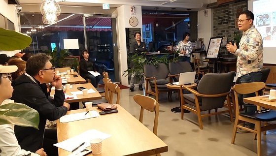 아산시, 전통시장 길거리음식개발 위한 상인설명회