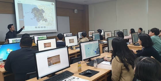 공주시, 공간정보시스템 보안·활용 교육 실시