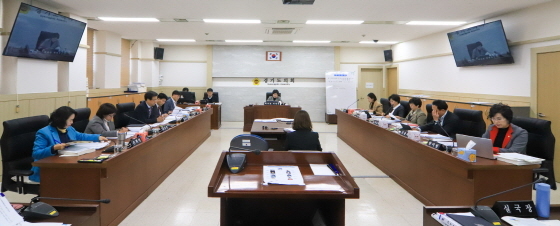 경기도의회 여가위, 내년 예산 6조6092억 심의 의결