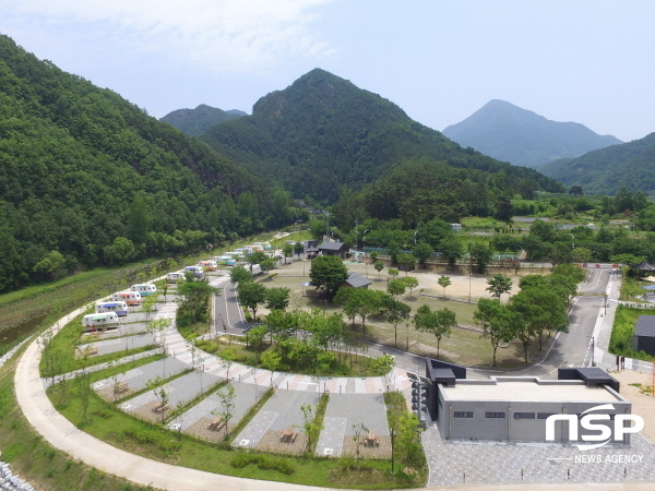 의성군, 빙계얼음골야영장 개장