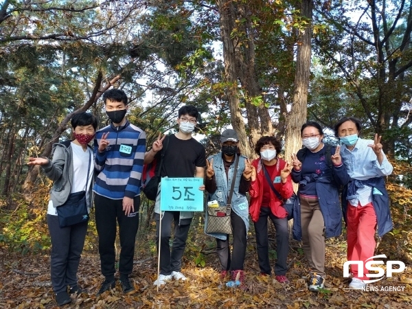 구미 인문마을공동체 진평미래타운, ‘이웃과 함께하는 마을 뒷산 트레킹’ 실시