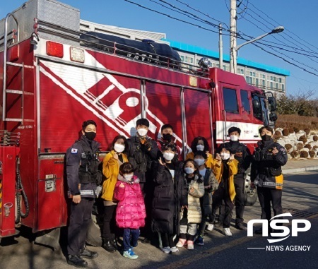 군산소방서 119구조대, 연말연시 나눔실천