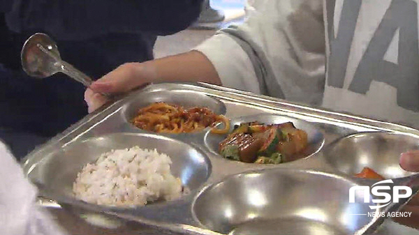 전남도, 학교급식으로 학생 건강 성장 지원