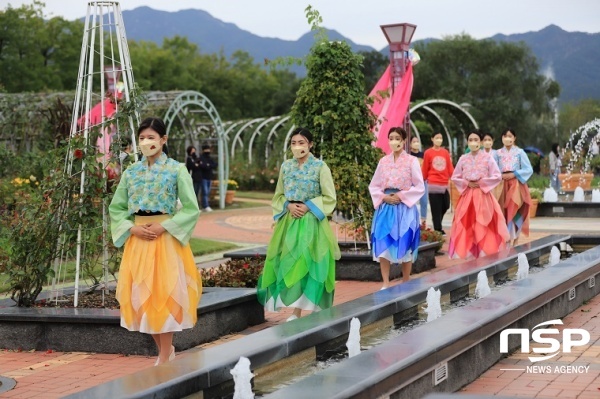 곡성군,  세계장미축제 기간  ‘한복 문화 프로그램’ 눈길