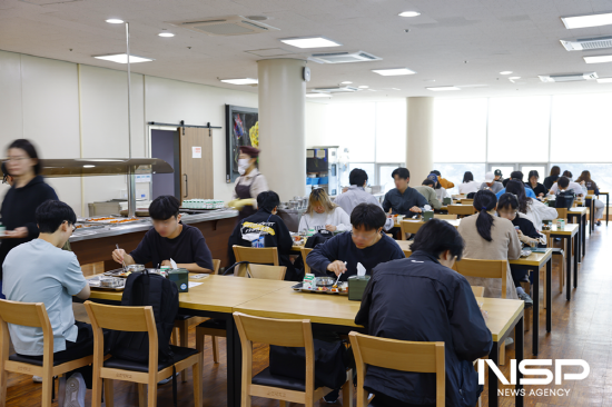 국립순천대, ‘천원의 아침밥’ 먹고 든든한 하루를 시작해요
