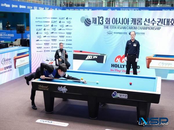 경북체육회 당구팀 김준태 선수, 제13회 아시아캐롬 선수권대회 ‘준우승’