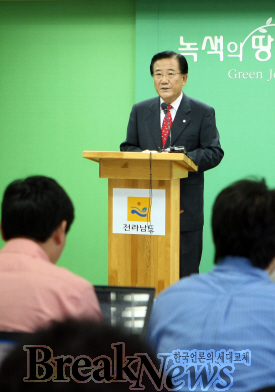 박준영 전남지사,“겨울배추 조기 출하…김장 걱정 마세요”