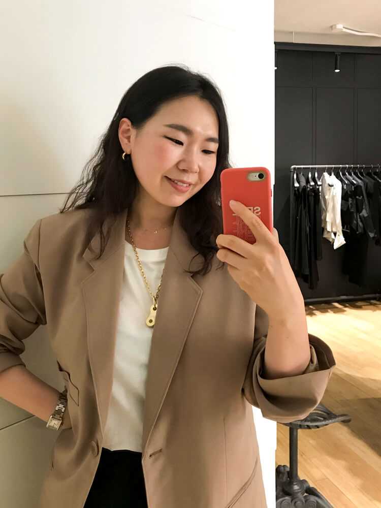 젠더리스 패션템, 프랭키샵 오버사이즈 자켓 코디