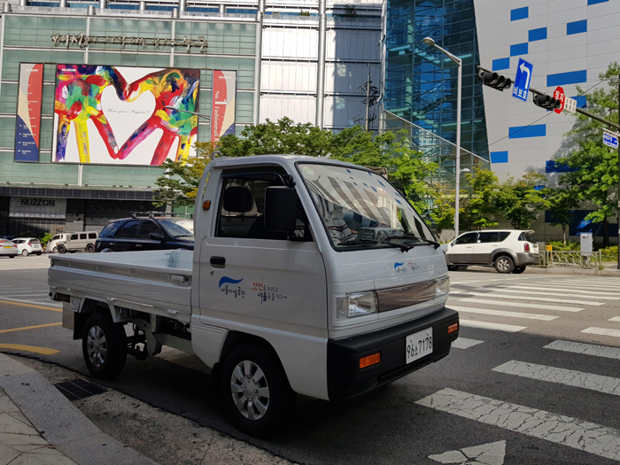 파워프라자, 0.5t 전기트럭 서울시설관리공단에 보급