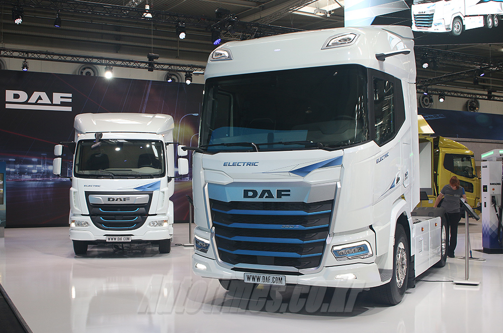 [IAA]DAF, 2023년부터 전기 트럭 만든다