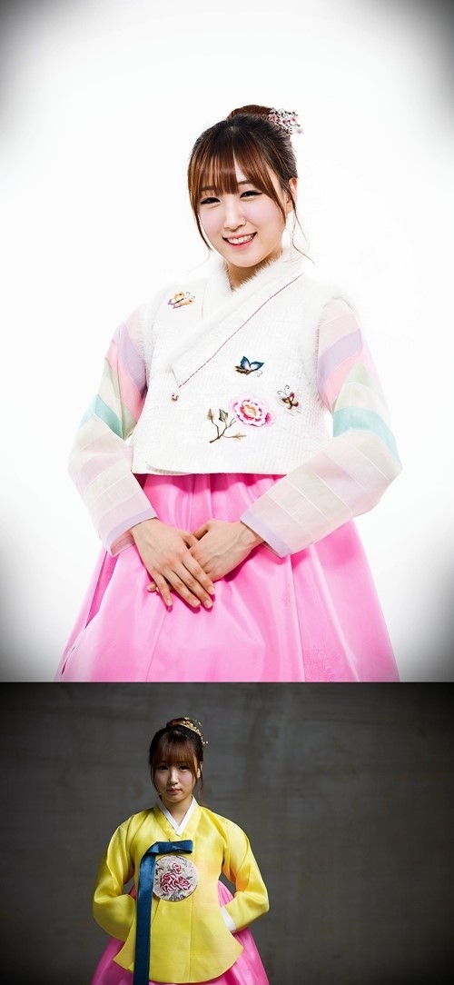 비키니 해이 한복화보 공개 “세배 받으세요” 깜찍 인사