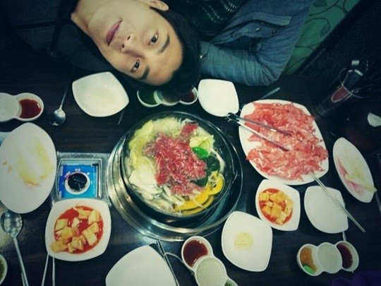 윤두준 샤브샤브 앞에서 행복미소, 눈 휘둥그레지는 한상