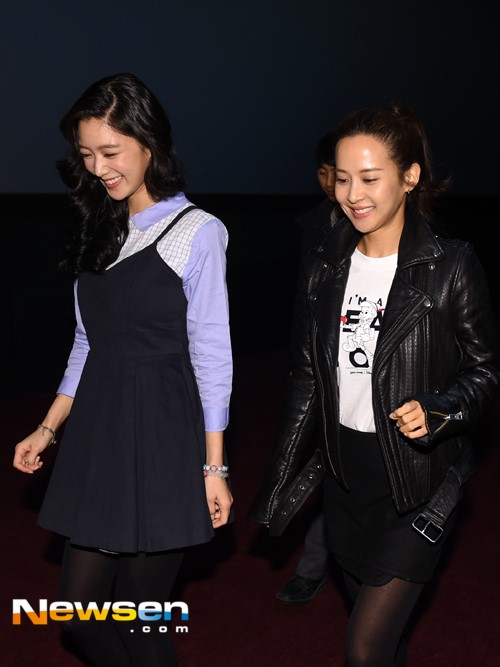 [포토엔]클라라-조여정 ‘1월 한파에도 초미니 패션’