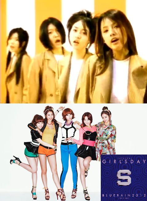 걸스데이, ‘원조 국민요정’ 핑클 데뷔곡 ‘블루레인’ 리메이크