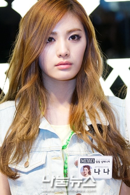 (나눔포토)애프터스쿨 나나 일일 샵매니저 열심히 해볼께요