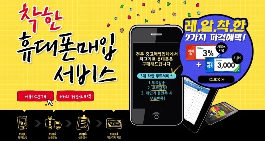 아이템매니아 ‘착한 휴대폰 매입 서비스’ 이벤트 실시