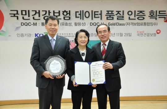 국민건강보험공단, 데이터 품질 인증으로 의료정보 활용 UP