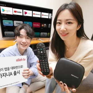 KT, 국내 최초 안드로이드 TV OS 탑재 셋톱박스 기가지니A 출시