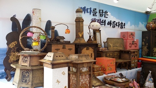 전통공예품을 널리 알리기 위한 하우스천사 한지공예
