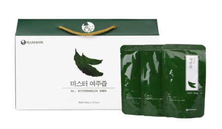 미스터네이처, 신이 내려준 음식 여주즙 출시...당뇨에 효과