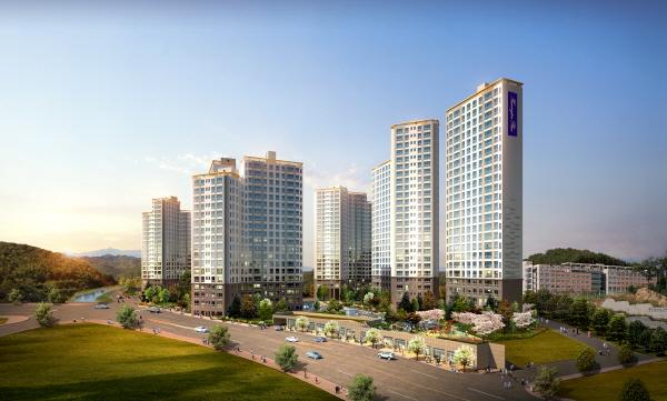 성해 아파트 투시도