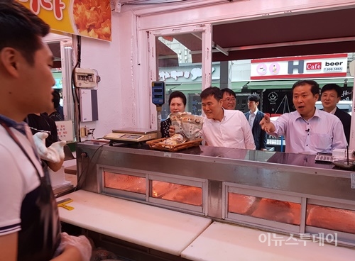 경기경제과학원, 추석맞이 ‘김포 통진시장’ 방문