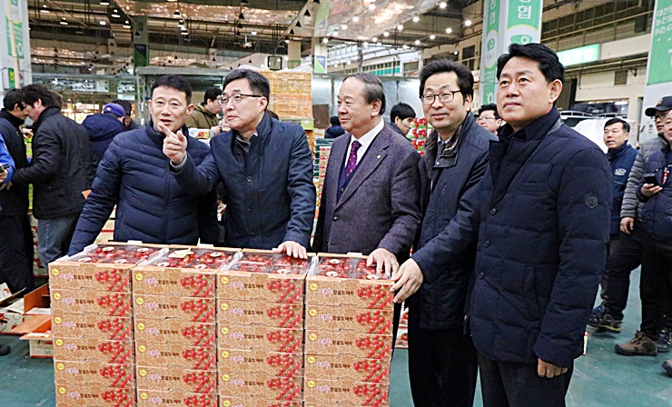 대전농협, 대전원예농협공판장 현장 점검