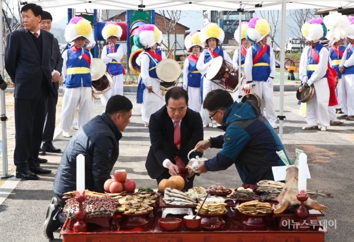 곡우사리 영광굴비축제 성공기원 고사 개최