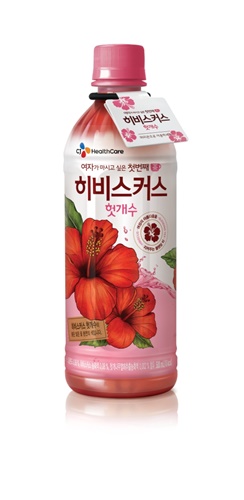 CJ헬스케어, 히비스커스헛개수 한정판 출시… 여성 소비자 공략