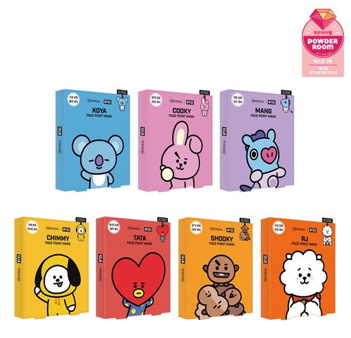 메디힐, ‘BT21 포인트 마스크’ 파우더룸 8월 히트아이템 1위