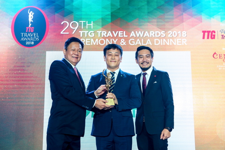 모두투어, TTG 트래블 어워즈 2018 베스트 트래블 에이전시 선정