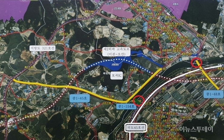 경기도의회 용인,  국도 45호선 진입도로 확보 요청